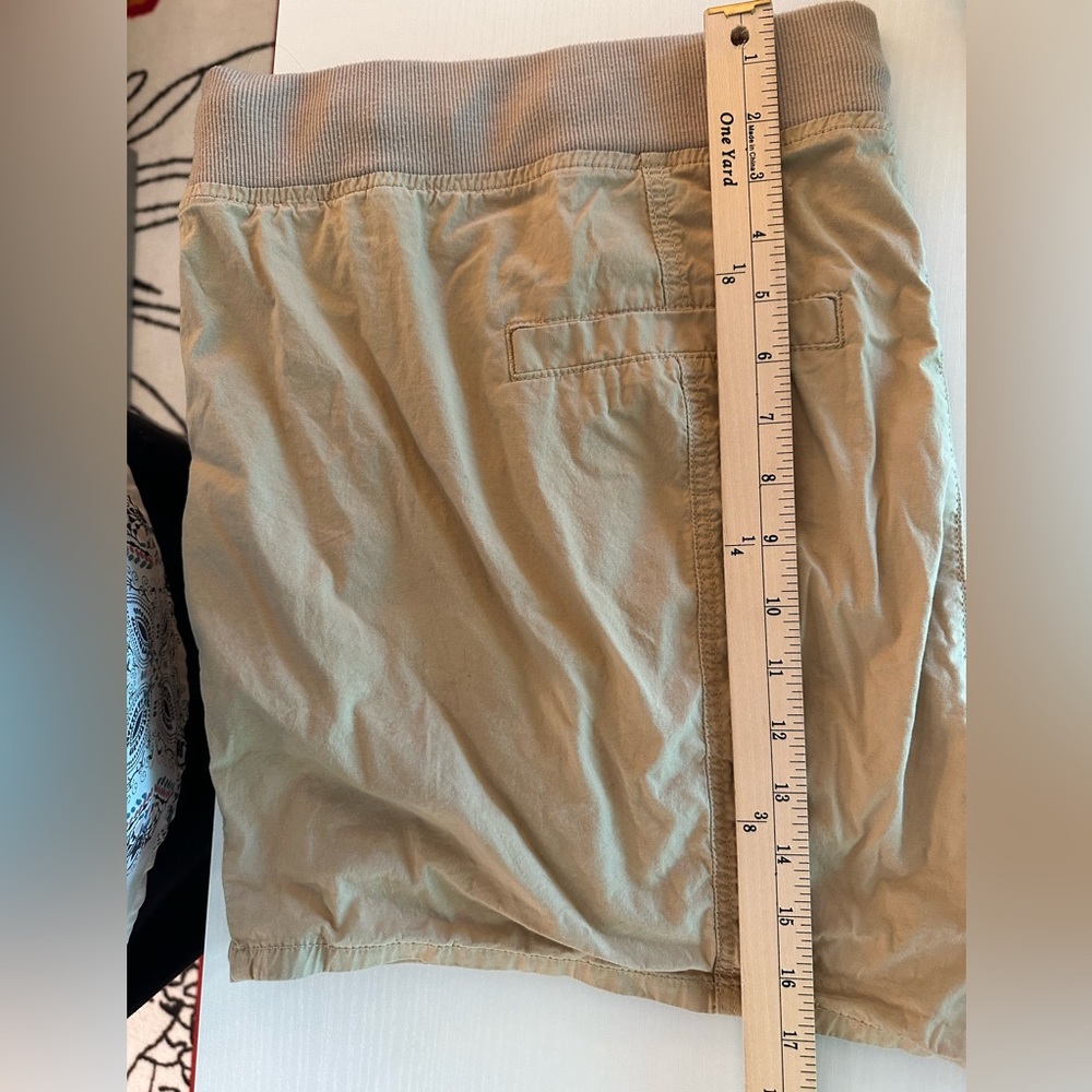 Torrid Shorty Short - Poplin Camel - Picture 7 of 9